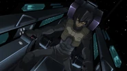Setsuna F. Seiei in cockpit