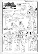 Extreme Gundam Lineart