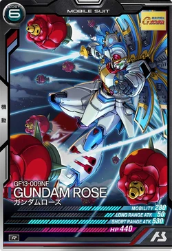 GF13-009NF Gundam Rose | The Gundam Wiki | Fandom