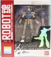 Robot Damashii "SYSTEM ∀-99 ∀ Gundam (Nano Skin Finish Ver.)" (2010): package front view