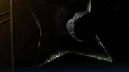 Confeito's remains orbiting the Moon (Falling on the Moon)