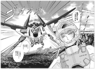 Beside Pain piloting 1.5 Gundam