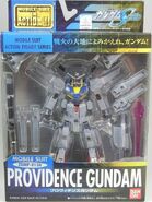 Mobile Suit in Action (MSiA / MIA) "ZGMF-X13A Providence Gundam" (2006): package front view.