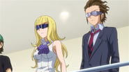 Watching Gunpla Battle with Lady Kawaguchi