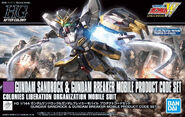 1/144 HGAC XXXG-01SR Gundam Sandrock & Gundam Breaker Mobile Product Code Set (2019): box art