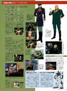 Killing and senior Zeon offficers: information from Gundam Perfect File