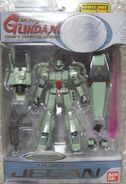 Mobile Suit in Action (MSiA / MIA) "RGM-89 Jegan" (Asian release; 2003): package front view.