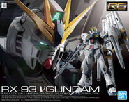 RG 1/144 RX-93 ν Gundam (2019): box art