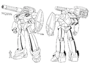 Front and rear view (in black and white)