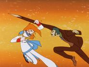 Fighting against George De Sand
