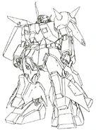 Danton Hyleg's unit (Front View, OVA version)
