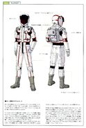 Pilot suit details