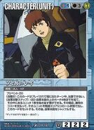 Amuro Ray Gundam War Card