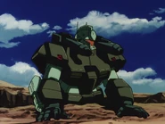 Chuck Keith's unit taking cover in riverbed