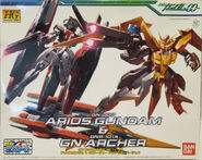 High Grade GN-007 Arios Gundam + GNR-101A GN Archer (Clear Color Ver.)