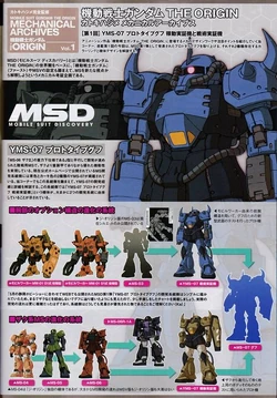 Yms 07b 0 Prototype Gouf Tactical Demonstrator The Gundam Wiki Fandom