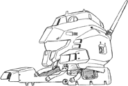 MSA-007 - Nero - MS Head Lineart