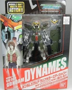 Mobile Suit in Action (MSiA / MIA) "GN-002 Gundam Dynames" (2007): package front view
