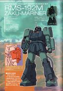 RMS-192M Zaku-Mariner - Specifications/Technical Detail/Design