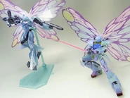 Robot Damashii "∀ Gundam vs. Turn X Moonlight Butterfly Duel Set" double set (Tamashii Web exclusive; 2010): product samples
