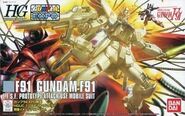 HGUC 1/144 F91 Gundam F91 (Afterimage Image Clear Ver.) (Gunpla Expo 2014 exclusive; 2014): box art