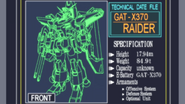 Raider Gundam Technical Data 01 (SEED HD Ep32)