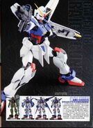 Scratch build 1/100 Raigo Gundam based on MG 1/100 Aile Strike Gundam and MG 1/100 Freedom Gundam