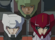 Dearka, Yzak and Athrun