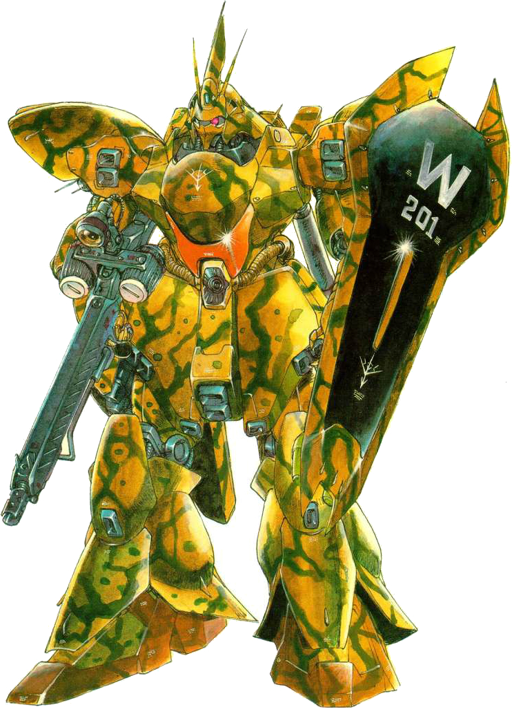 MSN-04B Sazabi Heavy Equipment Ground Type | The Gundam Wiki
