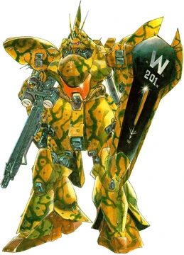 RG 1/144 サザビー(陸戦用重装型) MSN-04B Sazabi Heavy Equipment