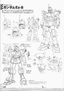 Ez-8 Gundam Ez8 Early Design