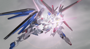 Freedom Gundam vs Force Impulse Gundam 01 (SEED Destiny HD Ep34)