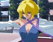 Stella in civilian clothes (Angry Eyes, HD Remaster)