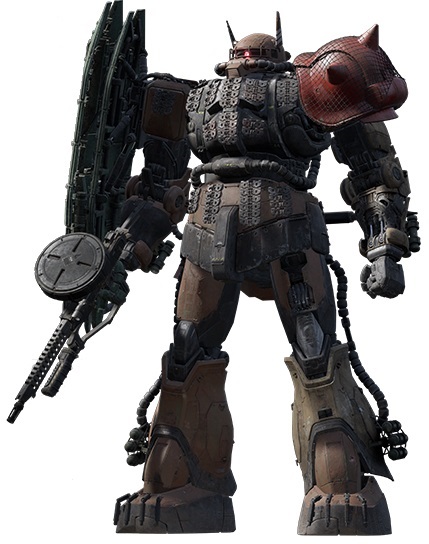 MS-06Rb-a Zaku II Unidentified Type (Solari) | The Gundam