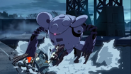 Attacked by Zeon Remnants' AMX-109 Capule