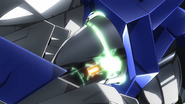 Forming 00 Raiser: 0 Raiser's side binder docking to 00 Gundam's GN Drive