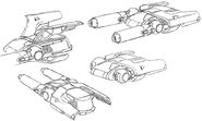 XM47 "Tristan" beam cannons