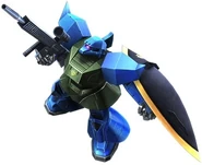 Gato's Gelgoog in Gundam Diorama Front