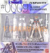 Gundam Fix Figuration (GFF) #0009 "FA-93HWS ν Gundam + HWS" (2002): package front view