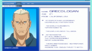 Greco Logan's personal data file