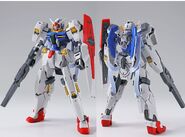 HG00 1/144 GNY-004 Gundam Plutone: front & rear view