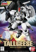 Original 1/144 OZ-00MS Tallgeese (Re-issue; 2000): box art