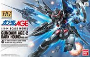 1/144 HG Gundam AGE-2 Dark Hound box art