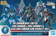 HGBDR Core Gundam & Core Gundam II & Alus Core Gundam -Low Visibility Ver.-