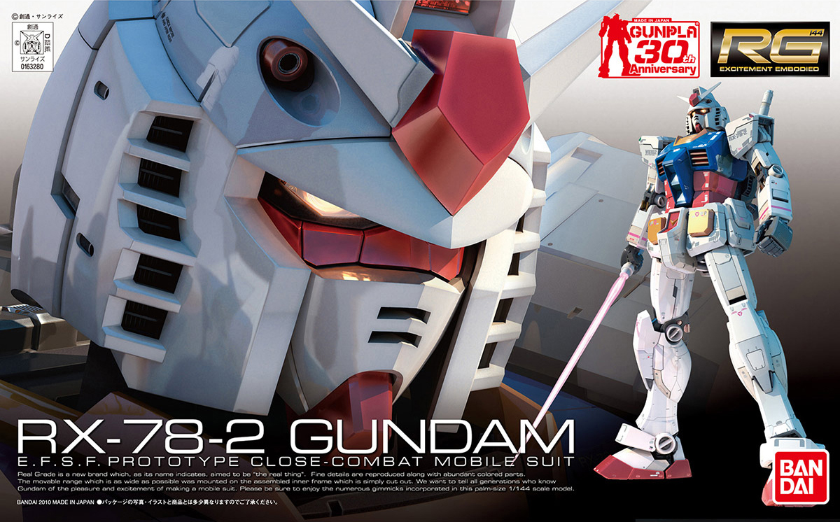 Gundam Real Grade Models