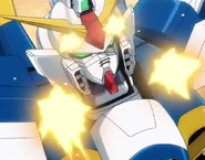 Sei's Wing Gundam Gunpla firing Vulcan Guns and Machine Cannons