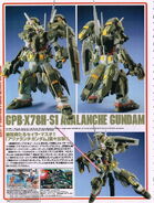 GPB-X78H-S1 Avalanche Gundam