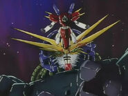 Colony Devil Gundam after absorbing Neo Japan.