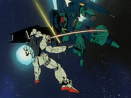 Beam Saber duel with Gundam Mk-II (Ep26)