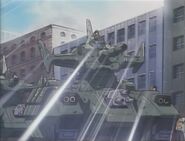 Magella Attacks on parade (from Zeonic Front: Indignation of Zeon animation)